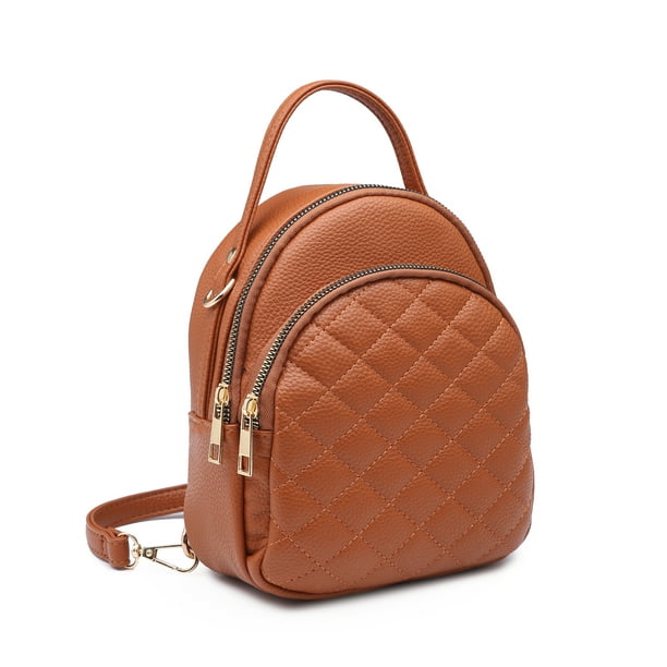 Women Girls Ladies Backpack Travel Shoulder Bag Faux Leather Mini Rucksack 2019